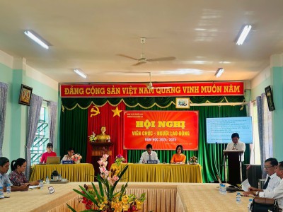 Hội nghị viên chức, người lao động năm học 2024-2025