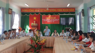 Trường THCS Phước Tín - Buổi dạy học chuyên đề môn Toán song ngữ