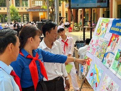 Ngày Hội “Tiến Bước Lên Đoàn” Tại THCS Phước Tín: Lan Tỏa Tinh Thần Tuổi Trẻ